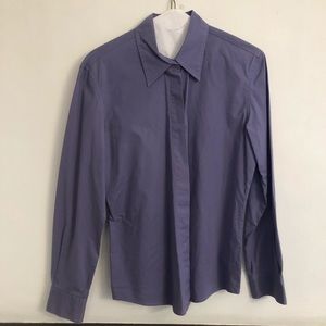 Calvin Klein dress shirt with hidden buttons